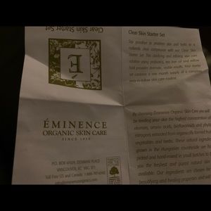 Eminence Organic Skin Carr Kit